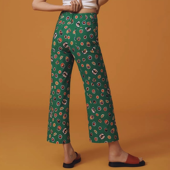 Maeve Pants - The Colette Cropped Wide-Leg Pants by Maeve: Magic Fabric Edition